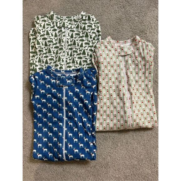 (3) Holiday Lila and Hayes footed pajamas, $150 - Picture 2 of 5